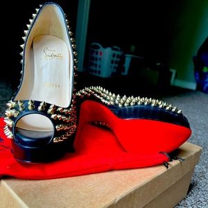 Christian Louboutin spiked pumps